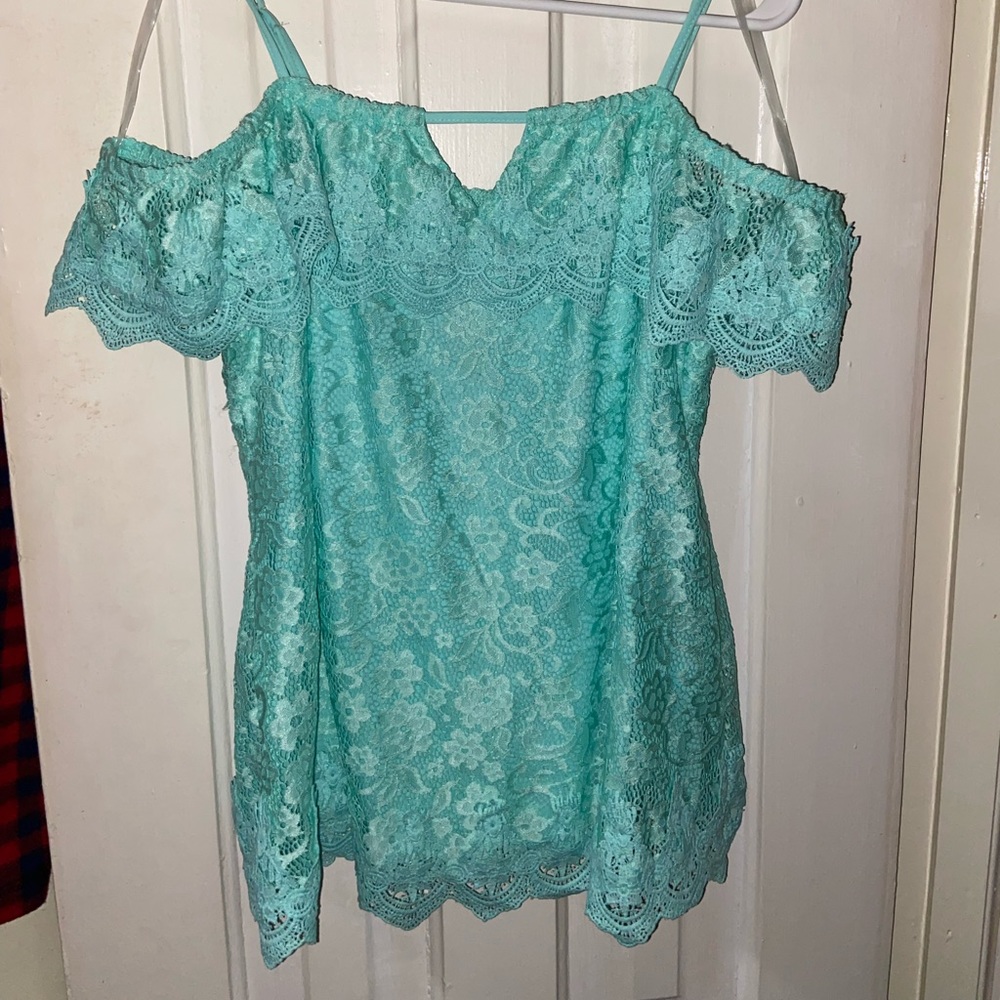 off the shoulders top